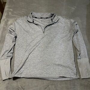 Nike Gray Dri-FIT Running Pullover